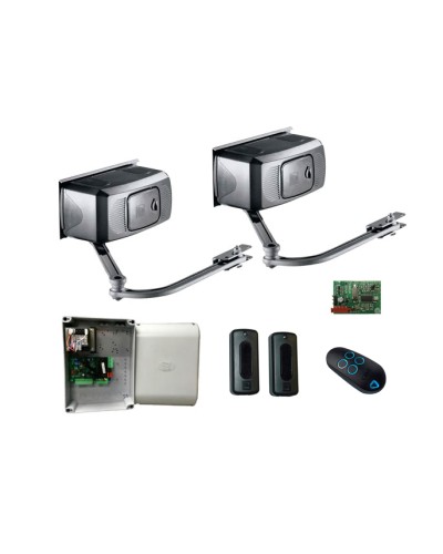 Комплект автоматики для двухстворчатых распашных ворот Came Комплект F1000 (до 800 кг до 4,0 м 30%) в Ачинске Автоматизация ворот Pintop.ru