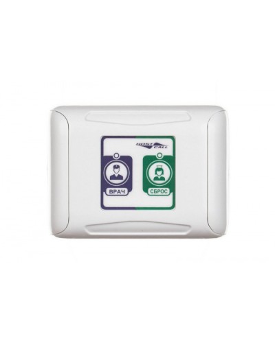 Кнопка присутствия/сброса и вызова врача Hostcall MP-434W2 в Ачинске Система оповещения и трансляции Hostcall Pintop.ru