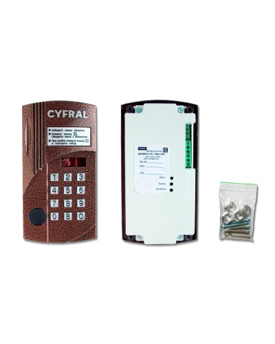 Блок вызова видеодомофона на 100 абонентов Цифрал CCD-2094.1M/РKVС в Ачинске Вызывные аудиопанели малоабонентные Pintop.ru