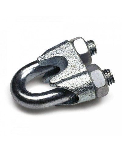 Зажим троса одинарный D6мм тип Слоник DIN 741 (100 шт/уп) Промрукав (PR08.3894) в Ачинске Держатели, клипсы, скобы Pintop.ru