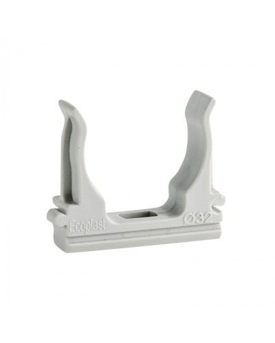 CF32G Держатель (клипса), без галогена, для труб D32мм (10шт) Экопласт (41732-10HF) в Ачинске Держатели, клипсы, скобы Pintop.ru