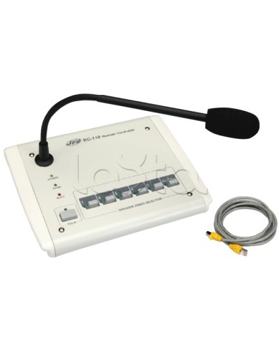 Станция настольная микрофонная JDM RC-110 в Ачинске Микрофонные консоли и микрофоны Pintop.ru