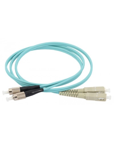 ITK Оптический (патч-корд), MM, 50/125 (OM3), SC/UPC-FC/UPC,(Duplex),1м (FPC5003-SCU-FCU-C2L-1M) в Ачинске Патч-корды оптические Pintop.ru