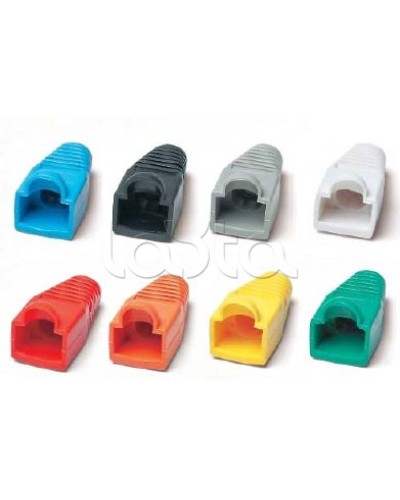 Колпачок изолирующий для разъемов RJ-45 Hyperline BOOT-RD-10 в Ачинске Коннекторы Pintop.ru