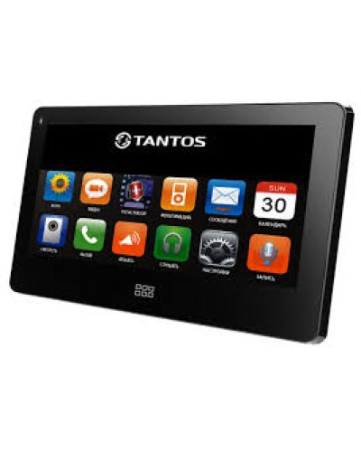 Монитор цветного видеодомофона со сверхтонким корпусом и сенсорным экраном Tantos NEO Slim (черный) в Ачинске Абонентские видеоустройства Pintop.ru