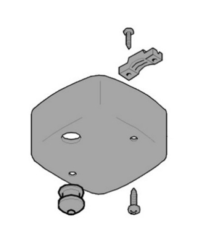 Крышка привода нижняя FLEX Came 119RID150 в Ачинске Запчасти для шлагбаумов и автоматики Pintop.ru