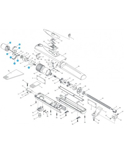 Замок разблокировкиOPP001 Came 119RID420 в Ачинске Запчасти для шлагбаумов и автоматики Pintop.ru