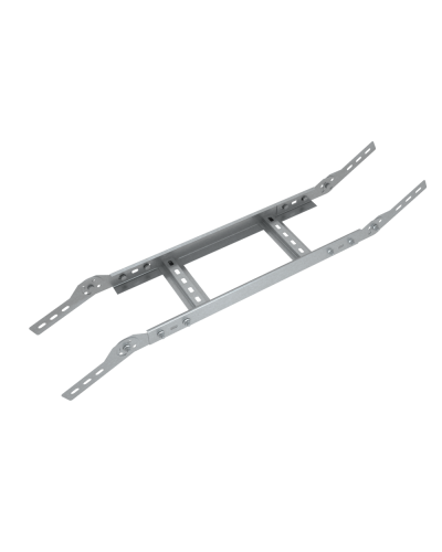 Вертикальный шарнирный угол 50х100х1,2 мм HD85 КМ-профиль (LSHL50-100-1.2 HD85) в Ачинске Аксессуары для лотков Pintop.ru