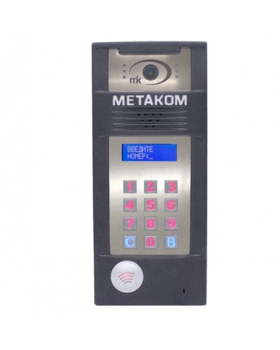 Многоабонентый антивандальный блок вызова Метаком MК2018-TMRFG в Ачинске Блоки вызова многоабонентные Pintop.ru