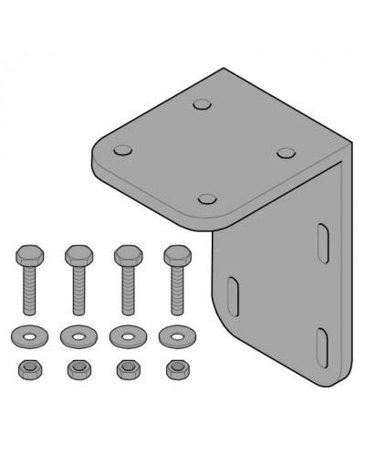 Кронштейн крепления к стене C003 C004 Came 119RICX011 в Ачинске Запчасти для шлагбаумов и автоматики Pintop.ru