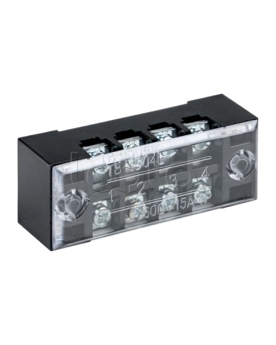 Терминал клеммный TB-1504 до 1,5 мм2 15A 4 клеммные пары EKF PROxima (tb-1504) в Ачинске Клеммные колодки Pintop.ru