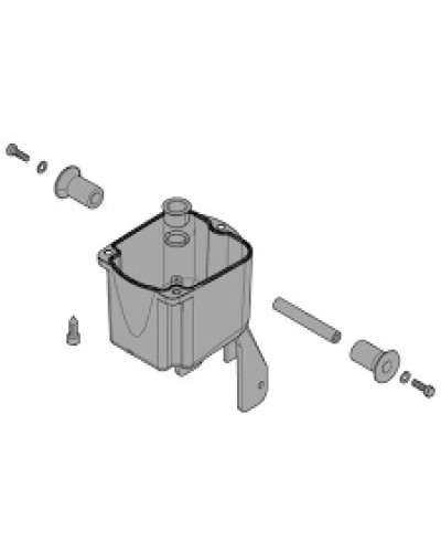 Корпус редуктора C001 Came 119RICX006 в Ачинске Запчасти для шлагбаумов и автоматики Pintop.ru
