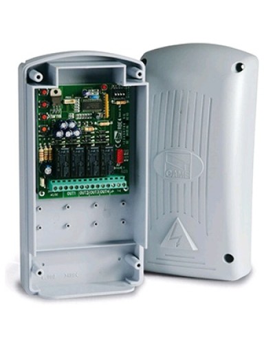 Внешний, двухчастотный, 4-канальный радиодекодер Came 806RV-0020 в Ачинске Запчасти для шлагбаумов и автоматики Pintop.ru