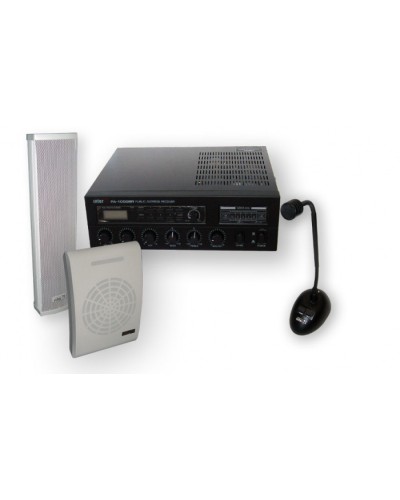 Комплект звукового маяка для трансляции звуковых сигналов (радио) Hostcall SB-1 в Ачинске Система оповещения и трансляции Hostcall Pintop.ru