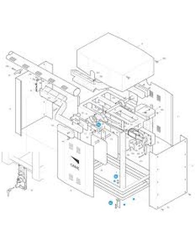 Фланец крепления стрелы G3000 Came 119RIG421 в Ачинске Запчасти для шлагбаумов и автоматики Pintop.ru