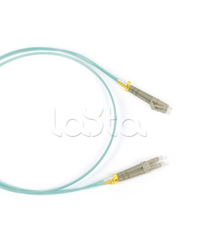 Патч-корд волоконно-оптический Hyperline FC-D2-503-LC/PR-LC/PR-H-3M-LSZH-AQ в Ачинске Патч-корды оптические Pintop.ru