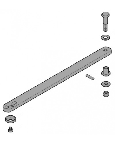Рычаг прямой с креплением F7024N Came 119RID292 в Ачинске Запчасти для шлагбаумов и автоматики Pintop.ru