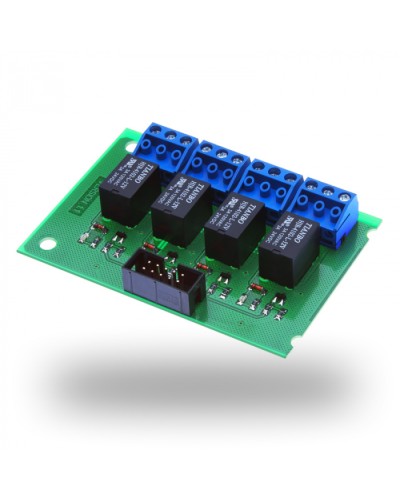 Расширитель релейный Parsec NMO-04 в Ачинске Сетевая СКУД Parsec Pintop.ru