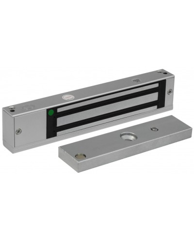 Smartec ST-EL140DL-SL - Электромагнитный замок, внутреннее исполнение, СИД, датчик положения двери, 12 VDC / 250мА, усилие 140-150 кг. в Ачинске Электромагнитные замки Pintop.ru