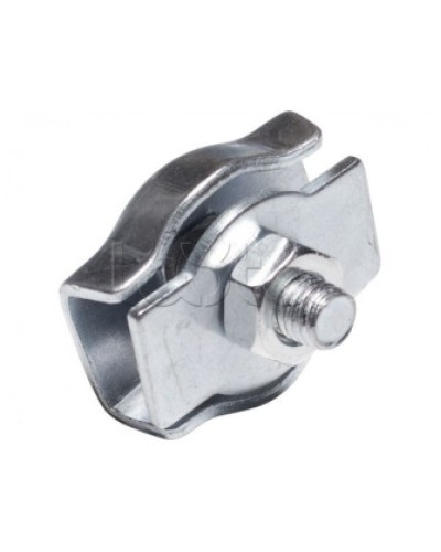 Зажим для троса одинарный Simplex (4 мм) EKF (zdts-4) в Ачинске Крепежные изделия Pintop.ru