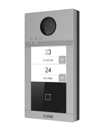 IP вызывная панель iFlow F-VI-1404ISMCWE1 в Ачинске Вызывные IP панели Pintop.ru