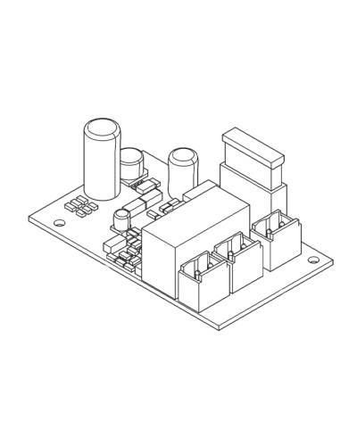 Came LB39 (002LB39) - Плата аварийного питания для подключения и зарядки 2 аккумуляторов, 12 В - 7 Ач в Ачинске Запчасти для шлагбаумов и автоматики Pintop.ru