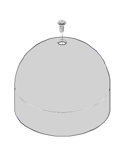 Крышка верхняя CAT Came 119RIX009 в Ачинске Запчасти для шлагбаумов и автоматики Pintop.ru