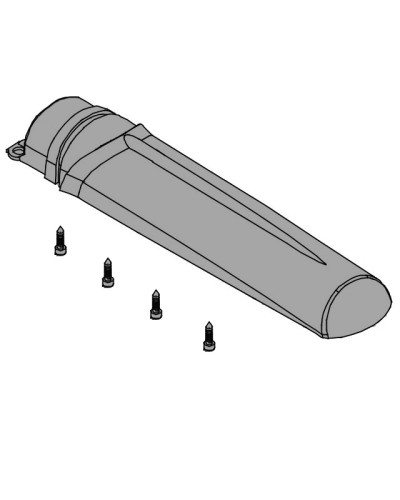 Крышка кожуха винта АХ5024, АХ71230 Came 119RID310 в Ачинске Запчасти для шлагбаумов и автоматики Pintop.ru