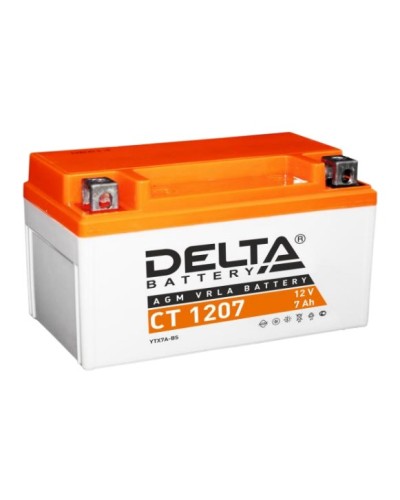 Аккумулятор АКБ 12 - 7 Delta CT 1207* в Ачинске Электротехническое оборудование Pintop.ru