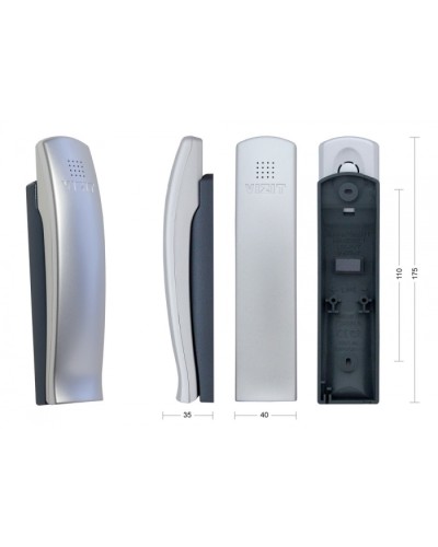 Трубка переговорная Vizit УКП-7M в Ачинске Многоабонентные устройства Pintop.ru