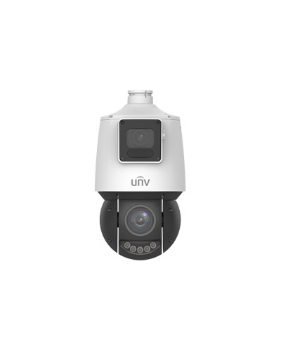 IP-камера видеонаблюдения сдвоенная скоростная купольная Uniview IPC94144SR-X25-F40C в Ачинске IP-камеры Pintop.ru
