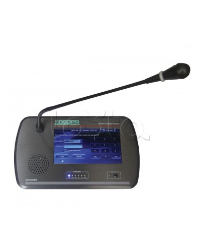 Консоль микрофонная DSPPA MAG-6588 в Ачинске Система оповещения и трансляции Dsppa Pintop.ru