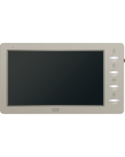 Монитор видеодомофона CTV-M3702 Gamma бежевый в Ачинске Абонентские видеоустройства Pintop.ru