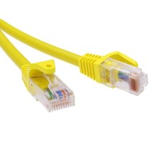 Патч-корд неэкранированный CAT6 U/UTP 4х2, LSZH, желтый, 3м DKC RN6UU4530YL