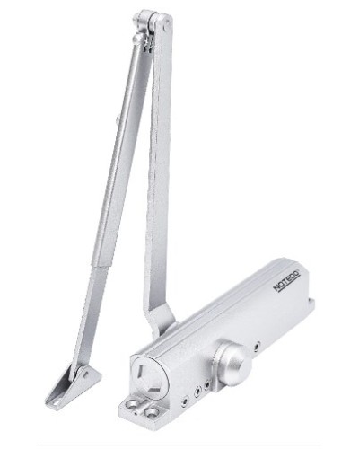 Доводчик NOTEDO DC-030-130 EN2-5 DA+BC (серебро) в Ачинске Доводчики Pintop.ru