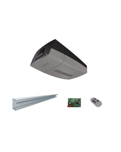 Комплект автоматики для секционных ворот Came VER 08 (VER08DES 2,7 KIT) на основе привода VER08DES (встроенный блок управления, радиоуправление, направляющий профиль) в Ачинске Автоматизация ворот Pintop.ru