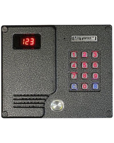 Многоабонентный антивандальный блок вызова Метаком МК2007-ТМЕ в Ачинске Блоки вызова многоабонентные Pintop.ru