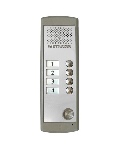 Блок вызова домофона Метаком MK4-K-TMV в Ачинске Блоки вызова многоабонентные Pintop.ru