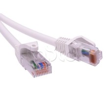Патч-корд неэкранированный CAT5E U/UTP 4х2, LSZH, белый, 0.5м DKC RN5EUU4505WH