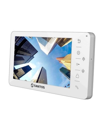 Монитор видеодомофона, цветной, TFT LCD 7 Tantos Amelie (White) Vizit в Ачинске Абонентские видеоустройства Pintop.ru