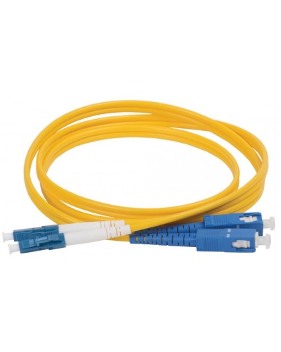 ITK Оптический (патч-корд), SM, 9/125 (OS2), LC/UPC-SC/UPC,(Duplex),1м (FPC09-LCU-SCU-C2L-1M) в Ачинске Патч-корды оптические Pintop.ru