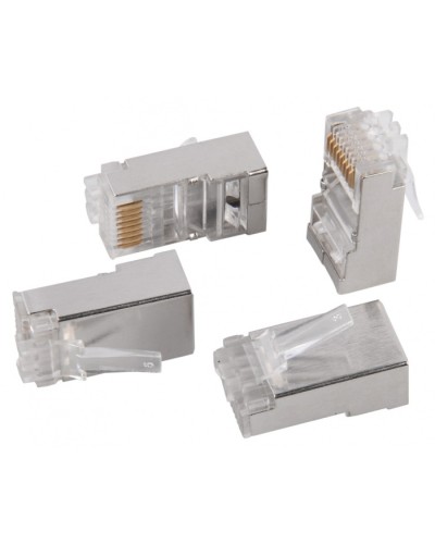 Разъём RJ-45 FTP для кабеля кат.5e IEK ITK CS3-1C5EF в Ачинске Коннекторы и разъемы Pintop.ru