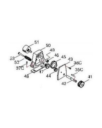 Энкодер BK-E Came 119RIBK022 в Ачинске Запчасти для шлагбаумов и автоматики Pintop.ru