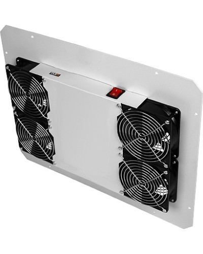 Панель вентиляционная с 4 вентиляторами TLK TLK-FAN4-GY в Ачинске Вентиляторные модули Pintop.ru