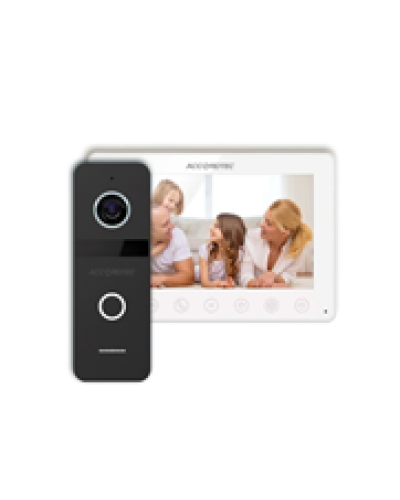 AccordTec AT-home7 Комплект домофонии WH-BL в Ачинске Комплекты домофонов Pintop.ru