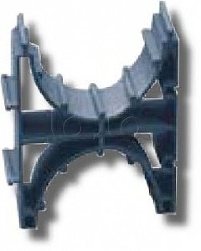 Держатель расстояния (кластер) для двустенных труб, д.110, одинарный DKC (025111) в Ачинске Держатели, клипсы, скобы Pintop.ru