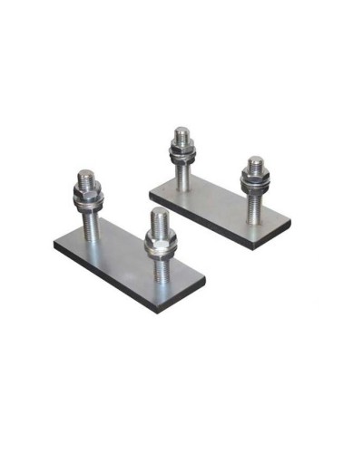 Подставка регулировочная с болтами, комплект для 1 тележки, универсальная для тележек S и M Came PLATE KIT C1 - в Ачинске Комплектующие для откатных ворот Pintop.ru