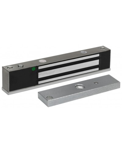 Smartec ST-EL143DLW-SS - Электромагнитный замок, уличное исполнение, СИД, датчик положения двери, IP68, нержавеющая сталь, усилие 140-150 кг. в Ачинске Электромагнитные замки Pintop.ru