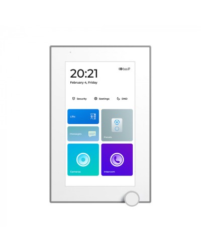 IP-видеомонитор BAS-IP AZ-07LL WHITE в Ачинске Абонентские видеоустройства Pintop.ru