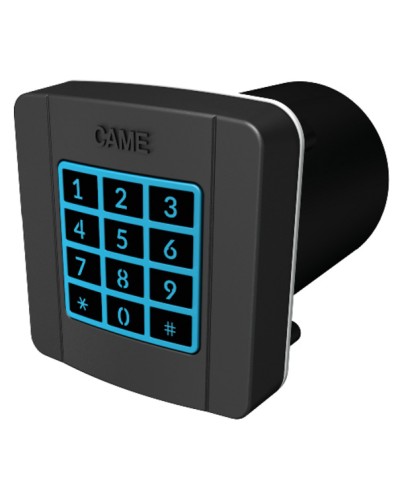 Клавиатура кодонаборная накладная, 12 кнопок, синяя подсветка Came 806SL-0150 в Ачинске Запчасти для шлагбаумов и автоматики Pintop.ru